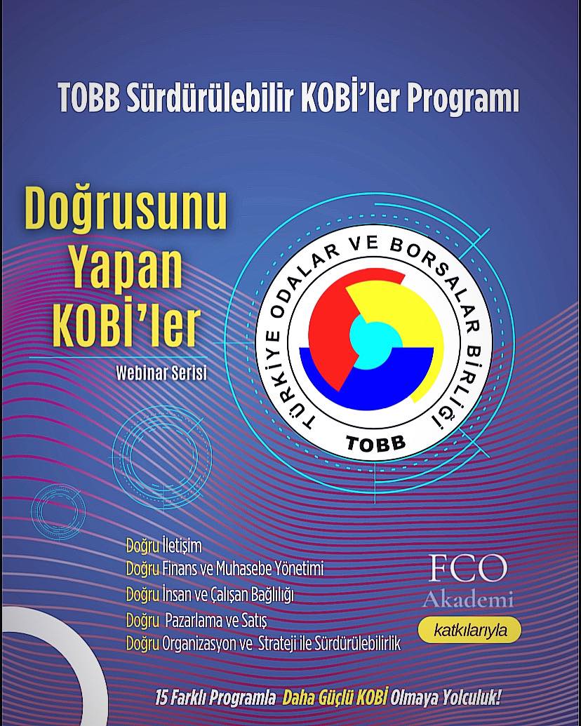 Kütahya Ticaret ve Sanayi Odası, TOBB öncülüğünde KOBİ'lerin sürdürülebilir iş pratiklerini benimsemelerine destek sağlıyor