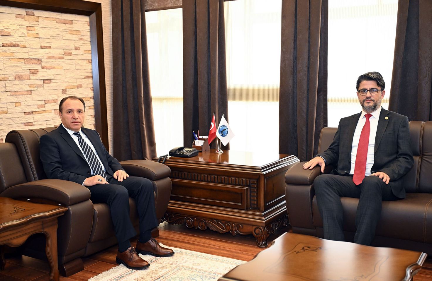 Afyon Kocatepe Üniversitesi, ÇOMÜ Rektörünü ağırladı