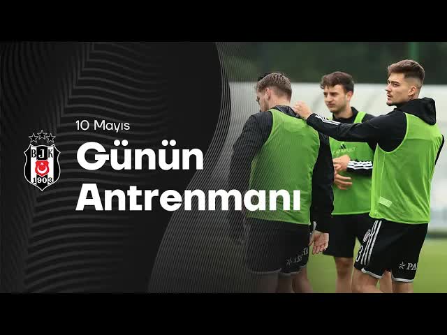 Beşiktaş Futbol Takımı, Corendon Alanyaspor Maçı İçin Hazırlıklarına Devam Ediyor