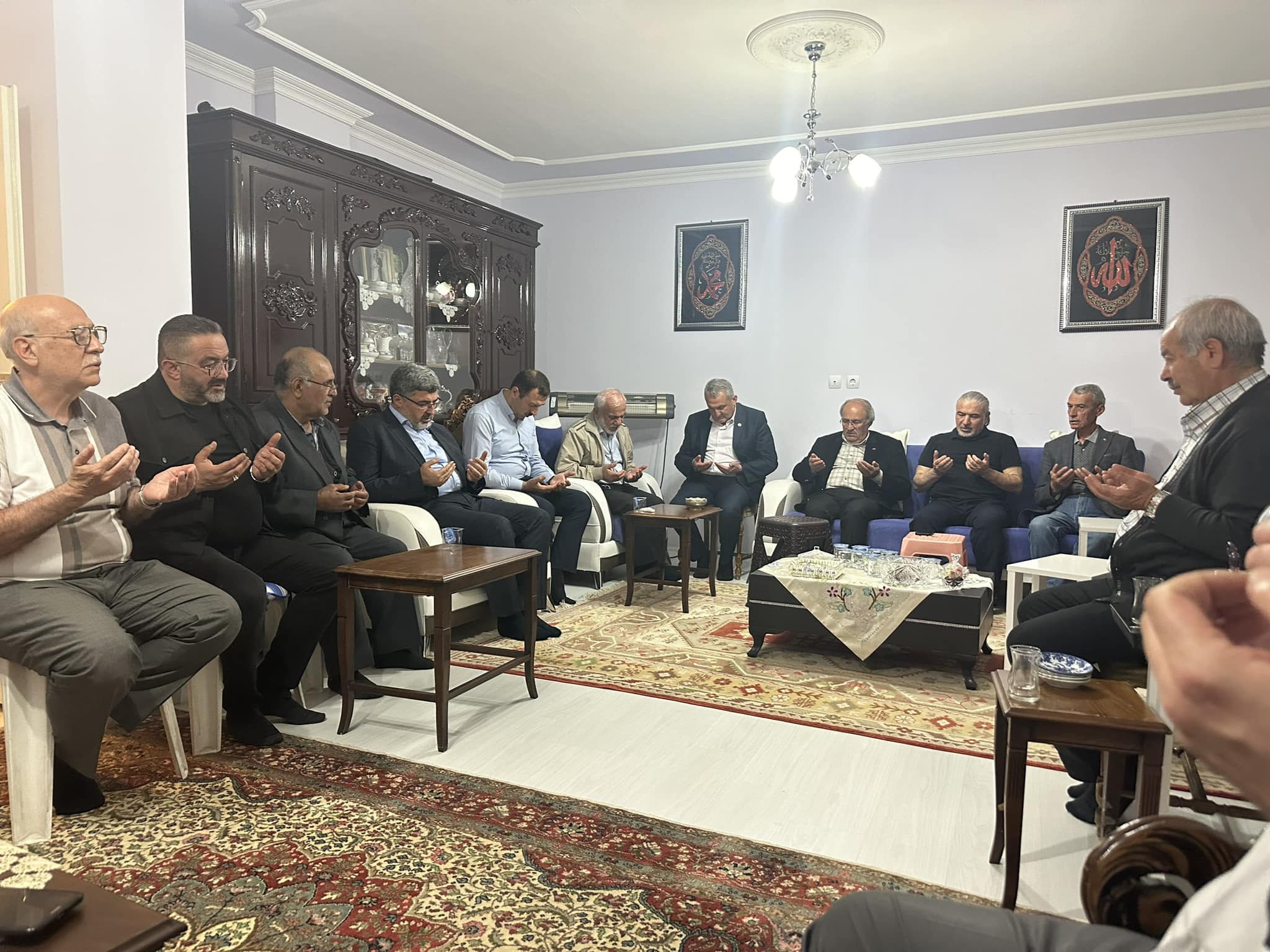Ali Özkaya Dinar'da Taziye Ziyaretine Katıldı