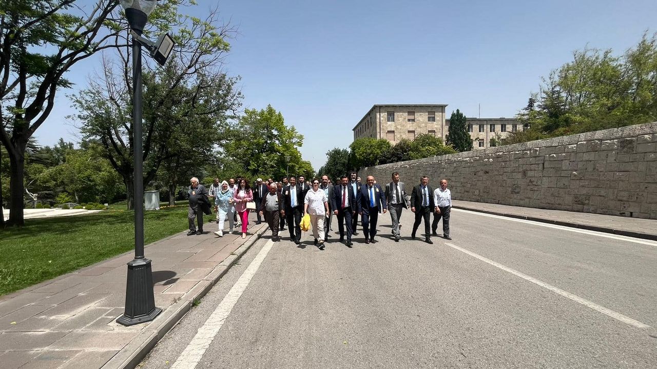 İYİ Parti Eskişehir İl Teşkilatı, Genel Merkez'i ziyaret etti