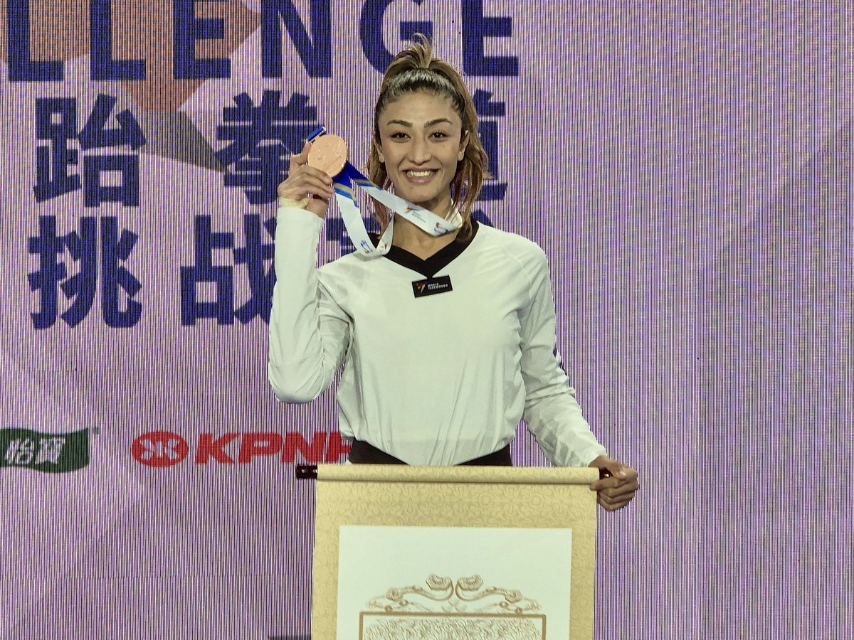 Milli Sporcu Nafia Kuş Aydın, WT Grand Slam Challenge'da Bronz Madalya Kazandı