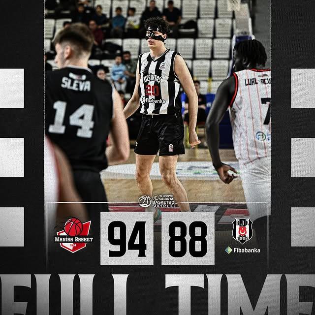 Beşiktaş Fibabanka Basketbol Üstünlüğüyle Manisa Basket'i Yendi