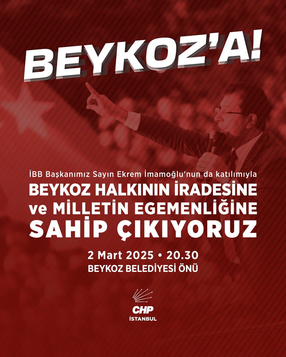 İstanbullular Demokrasi İçin Beykoz'da Buluşuyor
