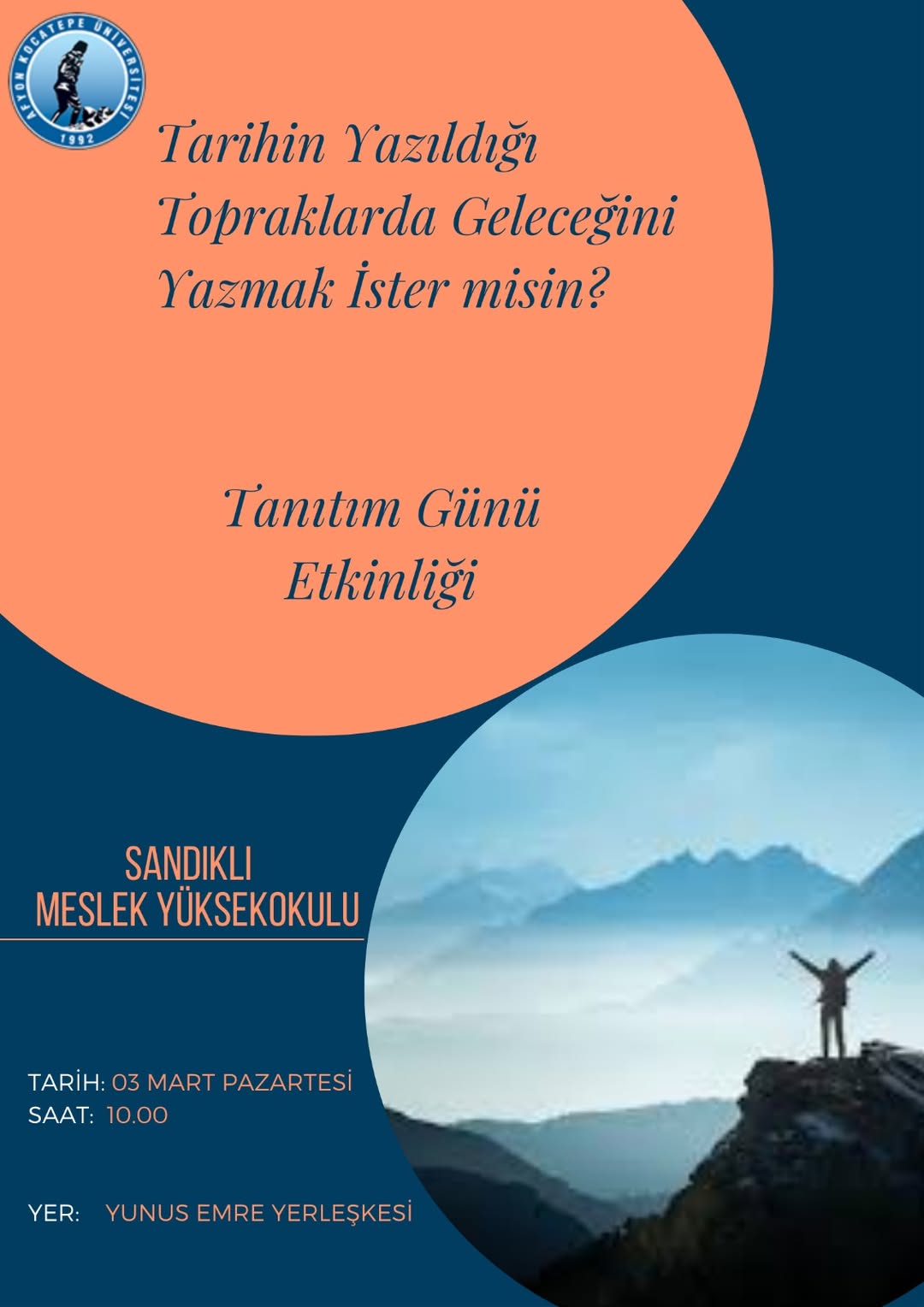Afyon Kocatepe Üniversitesi'nde Tanıtım Günü Etkinliği Düzenlendi