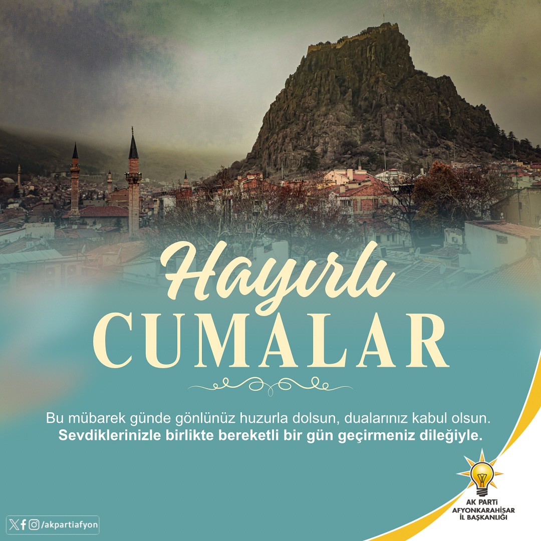 AK Parti Afyonkarahisar İl Başkanlığı'ndan Ramazan Mesajı