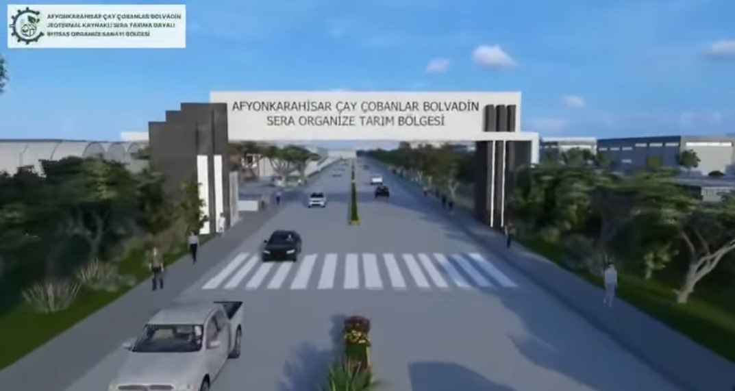 Afyonkarahisar da Jeotermal Kaynaklı Sera Organize Tarım Bölgesi Kuruluyor