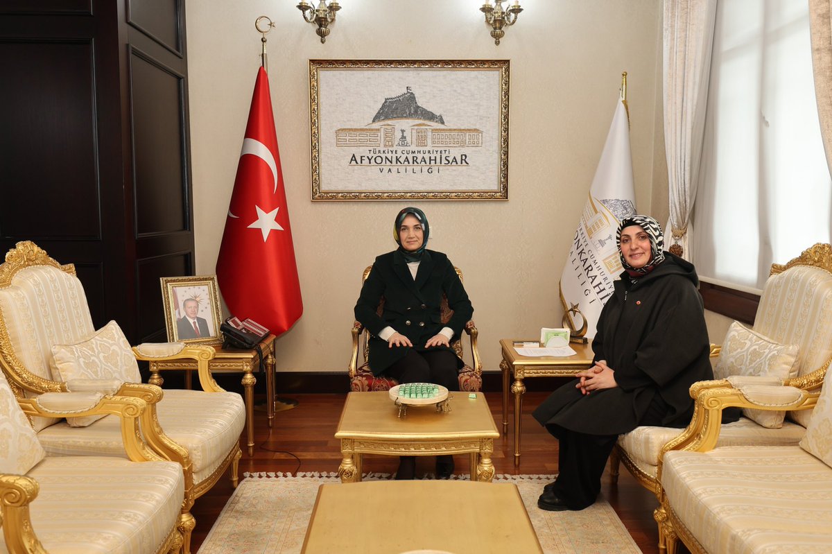 Afyonkarahisar Valisi, Bayram Ziyaretini Kabul Etti