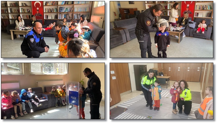 Afyonkarahisar'da Minik Öğrencilere Polislik Mesleği Anlatıldı