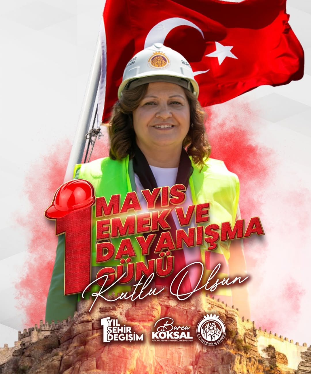 Afyonkarahisar Belediye Başkanı Köksal, 1 Mayıs'ı Kutladı