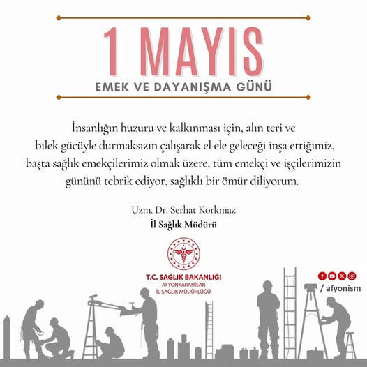 1 Mayıs Emek ve Dayanışma Günü: Sağlık Çalışanları ve Tüm Emekçiler Kutlandı