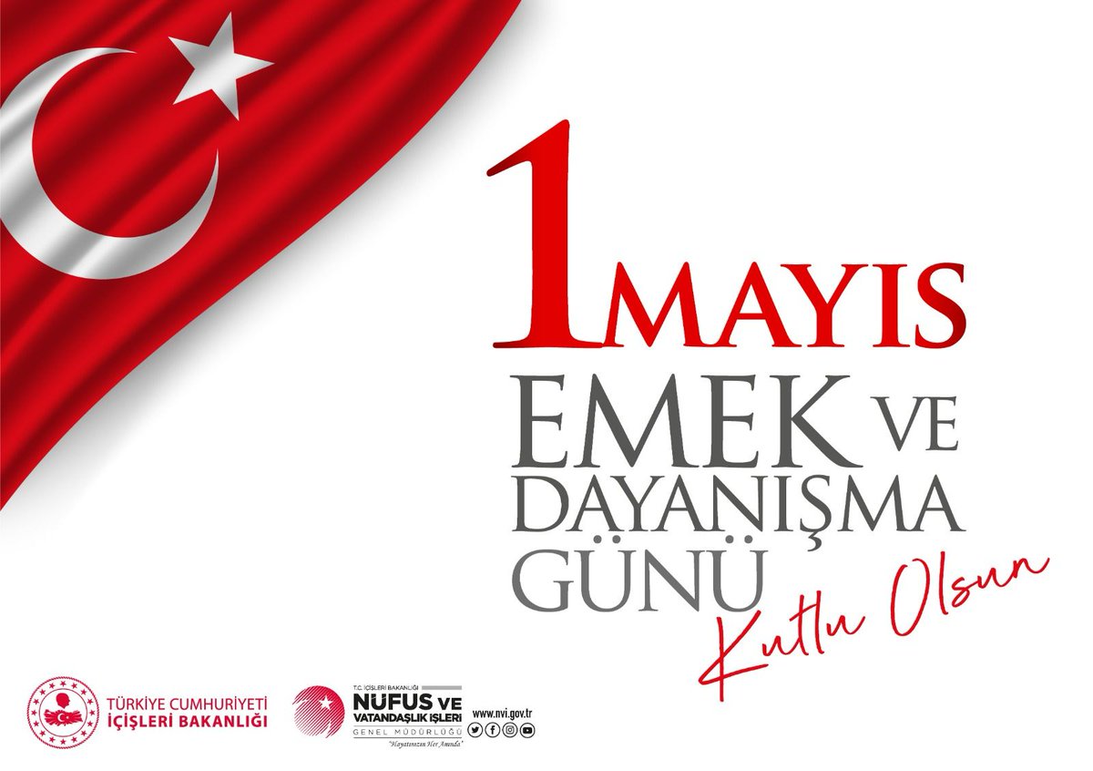 1 Mayıs Emek ve Dayanışma Günü Kutlandı