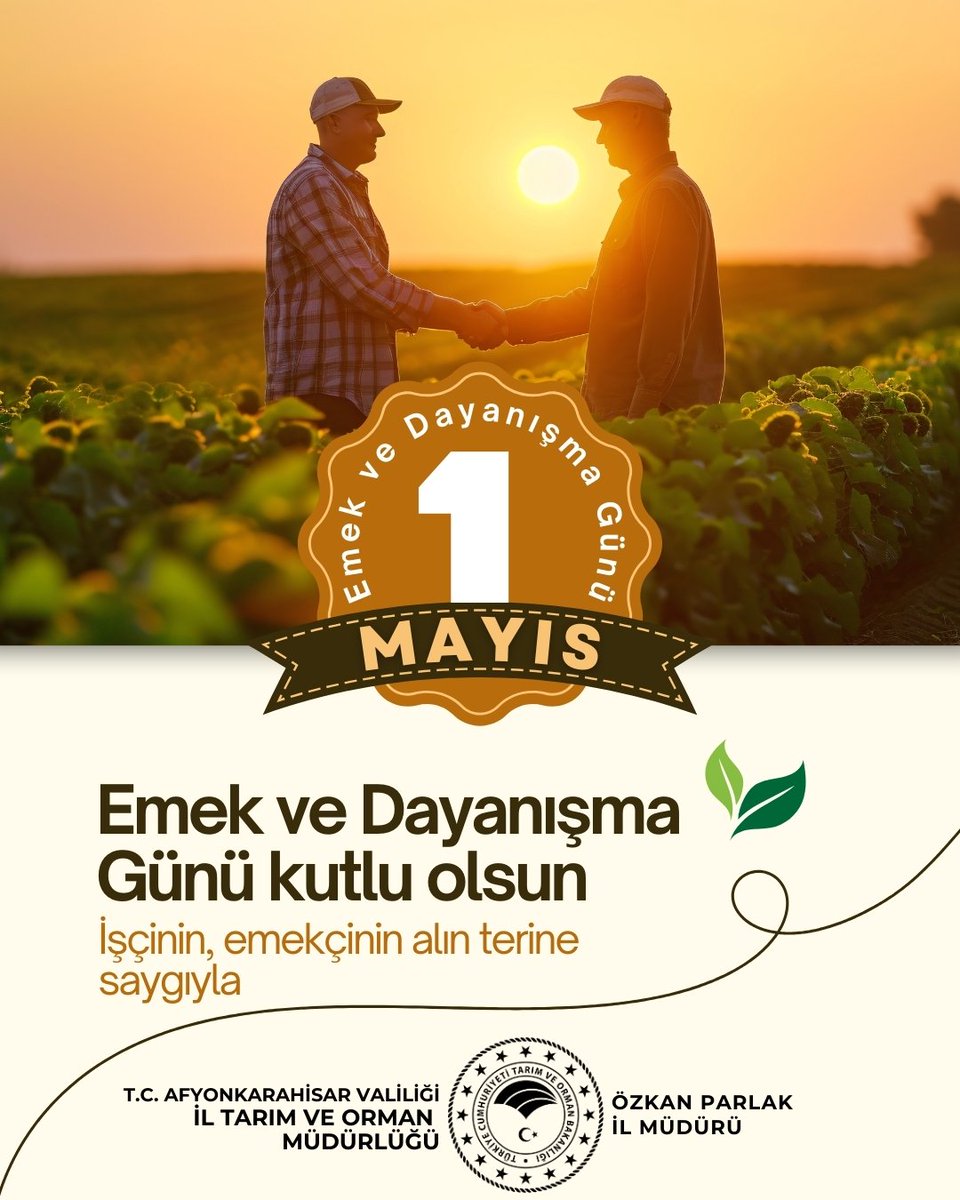 1 Mayıs Emek ve Dayanışma Günü, Afyonkarahisar'da Kutlandı