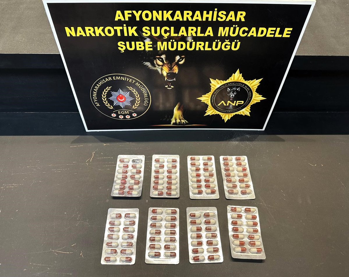 Afyonkarahisar'da Uyuşturucu Operasyonu: Sentetik Ecza Maddesi Ele Geçirildi