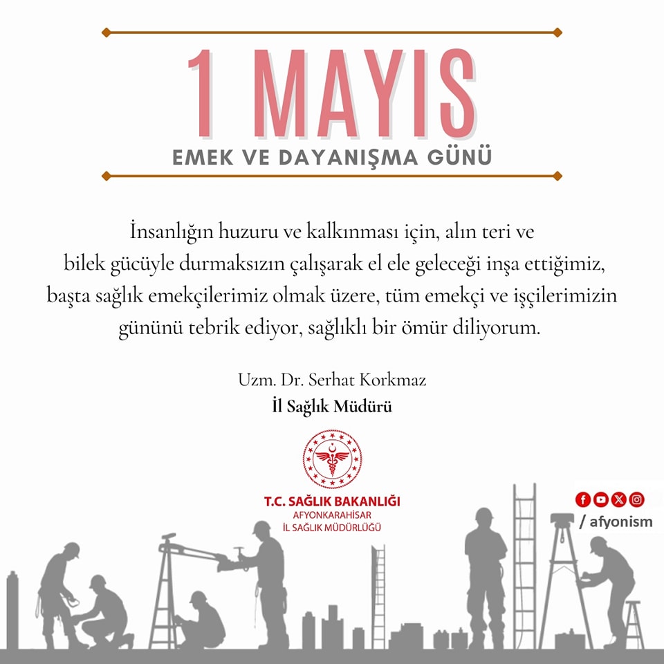 1 Mayıs Emek ve Dayanışma Günü: Sağlık Çalışanları ve Tüm Emekçiler Kutlandı
