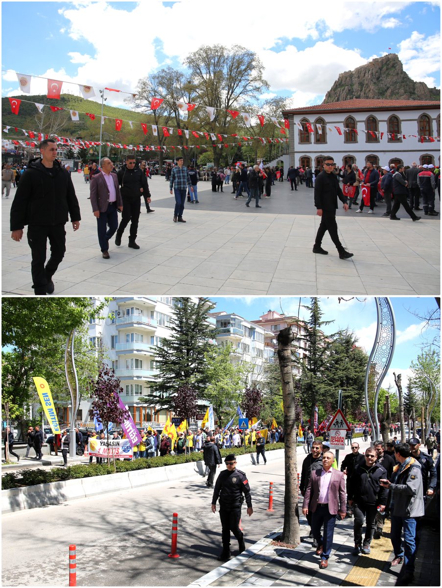 1 Mayıs Etkinliklerinde Afyonkarahisar'da Güvenlik Tedbirleri Alındı
