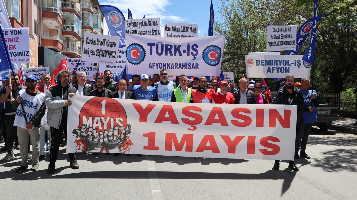 CHP Afyonkarahisar İl Başkanı Erhan, 1 Mayıs Yürüyüşünde Emekçilerin Yanında Olduğunu Belirtti