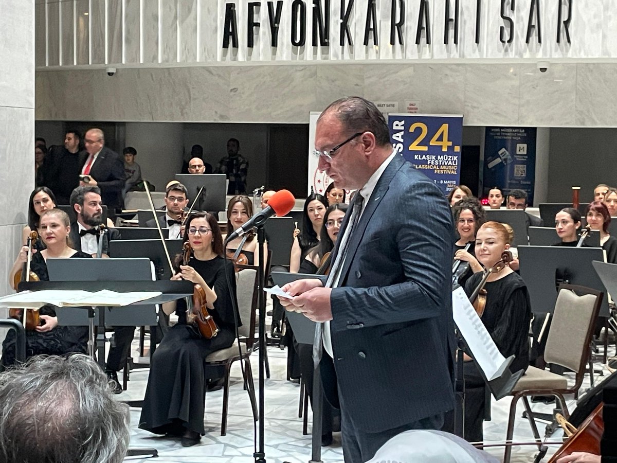 Afyonkarahisar'da 24. Klasik Müzik Festivali Başladı