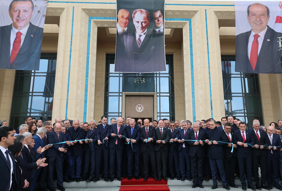 Cumhurbaşkanı Erdoğan, Kuzey Kıbrıs'ta Yeni Yerleşke Açılışını Yaptı