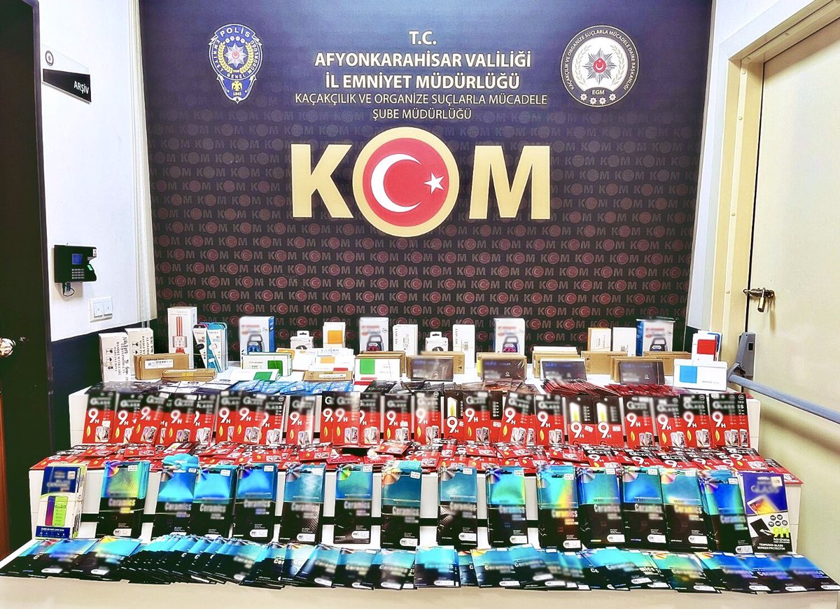 Afyonkarahisar'da Gümrük Kaçağı Olayı: Bir İş Yeri Ele Geçirildi