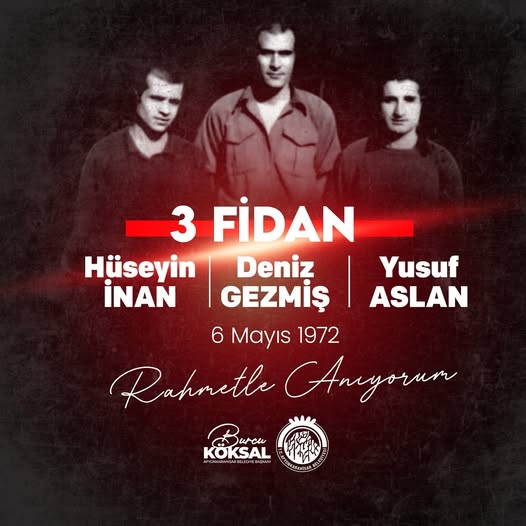 Deniz Gezmiş, Yusuf Aslan ve Hüseyin İnan İdamlarının Yıl Dönümünde Anıldı
