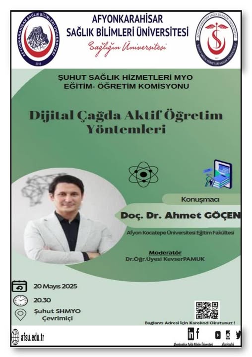 AFSÜ, Dijital Çağda Eğitimde Yeni Yöntemleri Ele Alacak