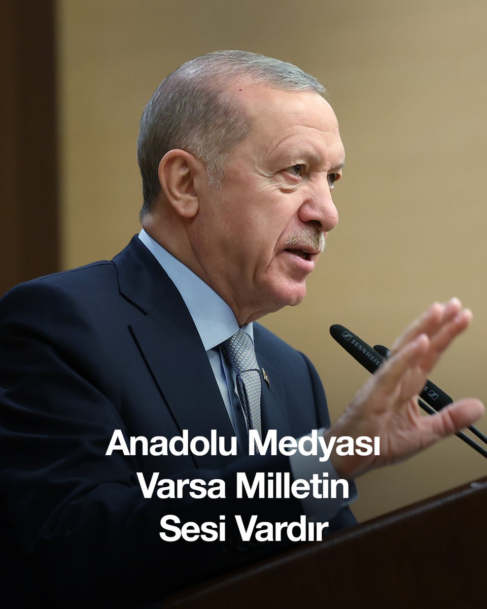 Erdoğan: Anadolu Medyası Varsa Milletin Sesi Vardır