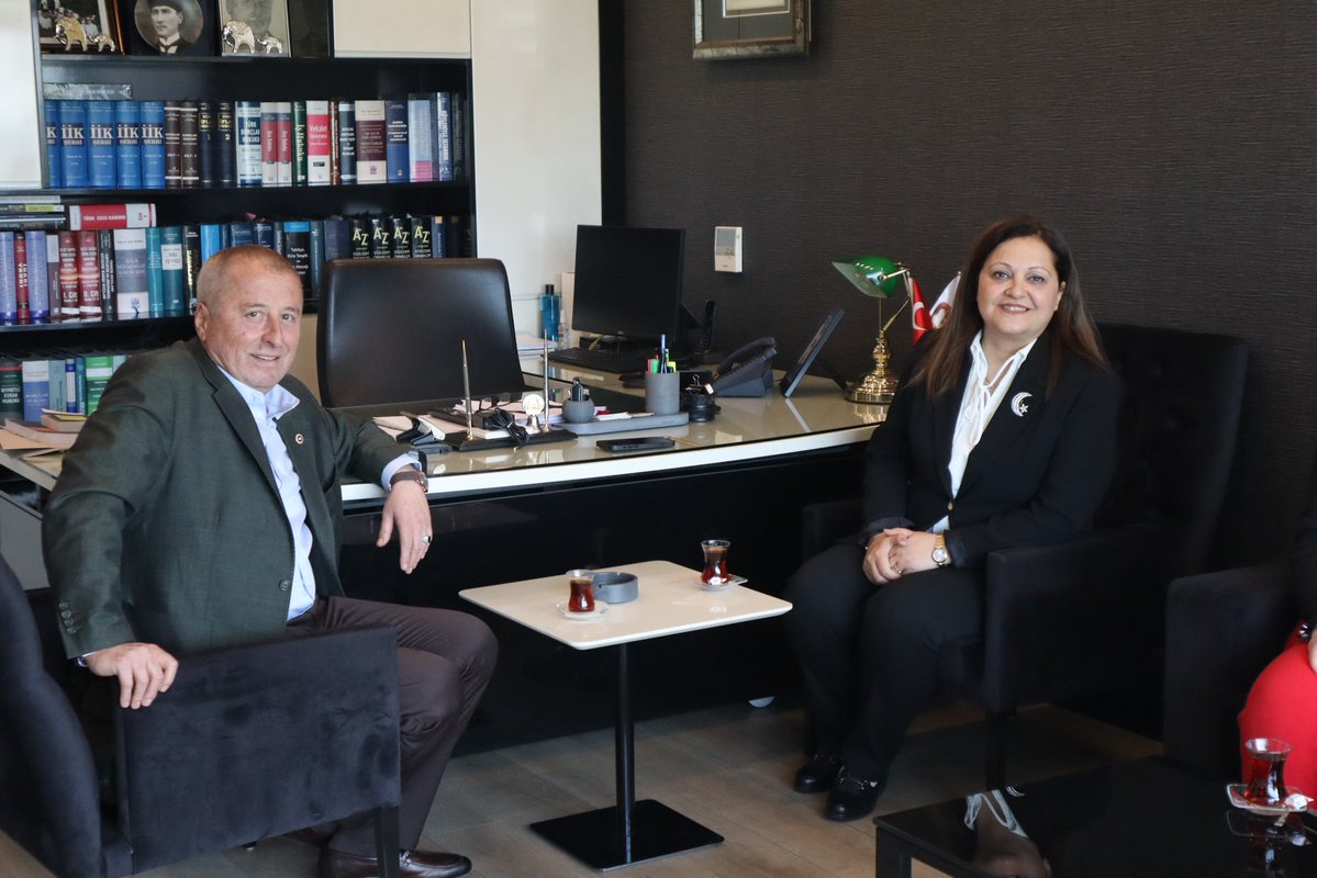 İyi Parti Milletvekili Olgun, Afyonkarahisar Belediye Başkanı Köksal'ı İstanbul'da Ağırladı