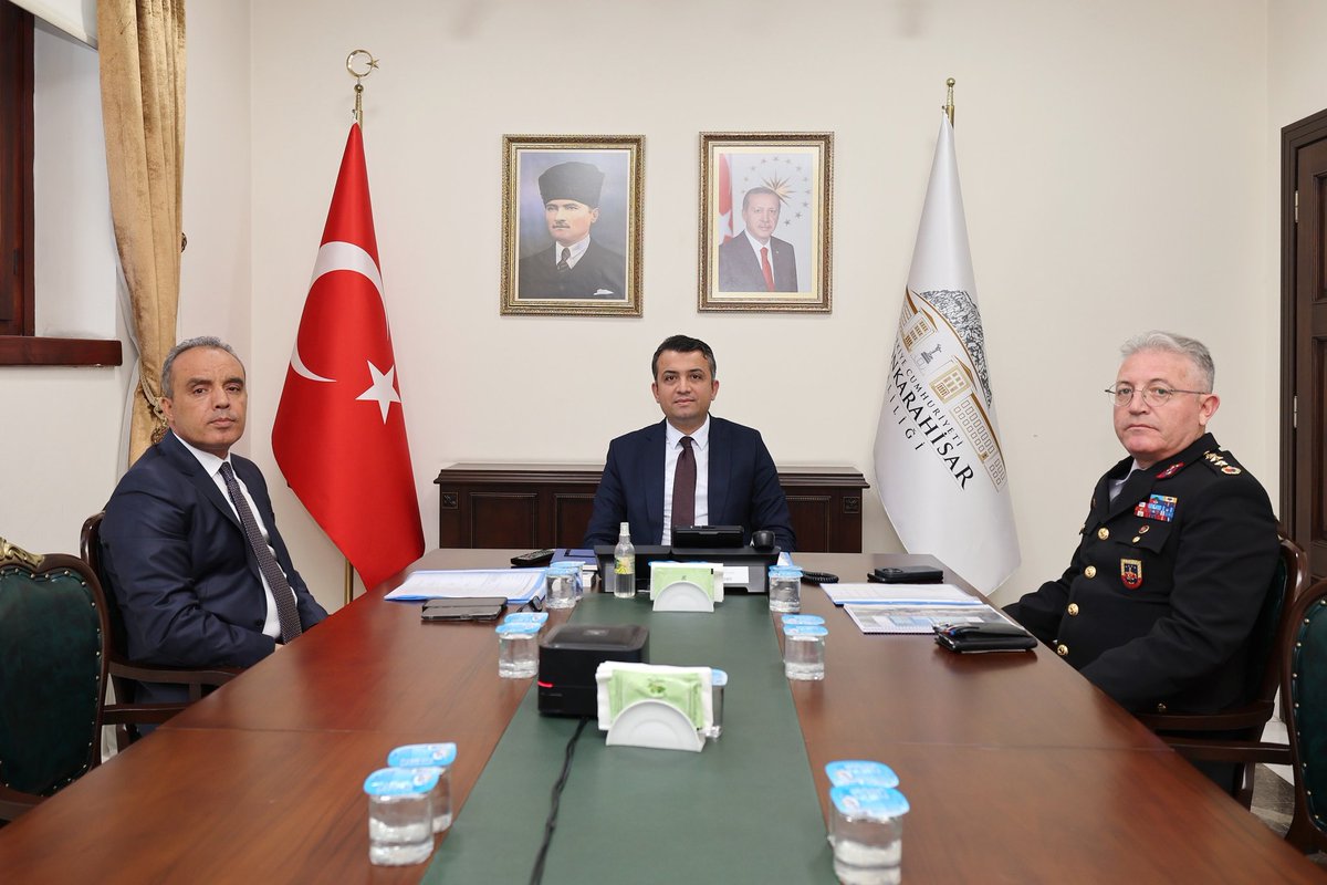 Afyonkarahisar Valisi, İçişleri Bakanı Başkanlığında Düzenlenen Video Konferansa Katıldı