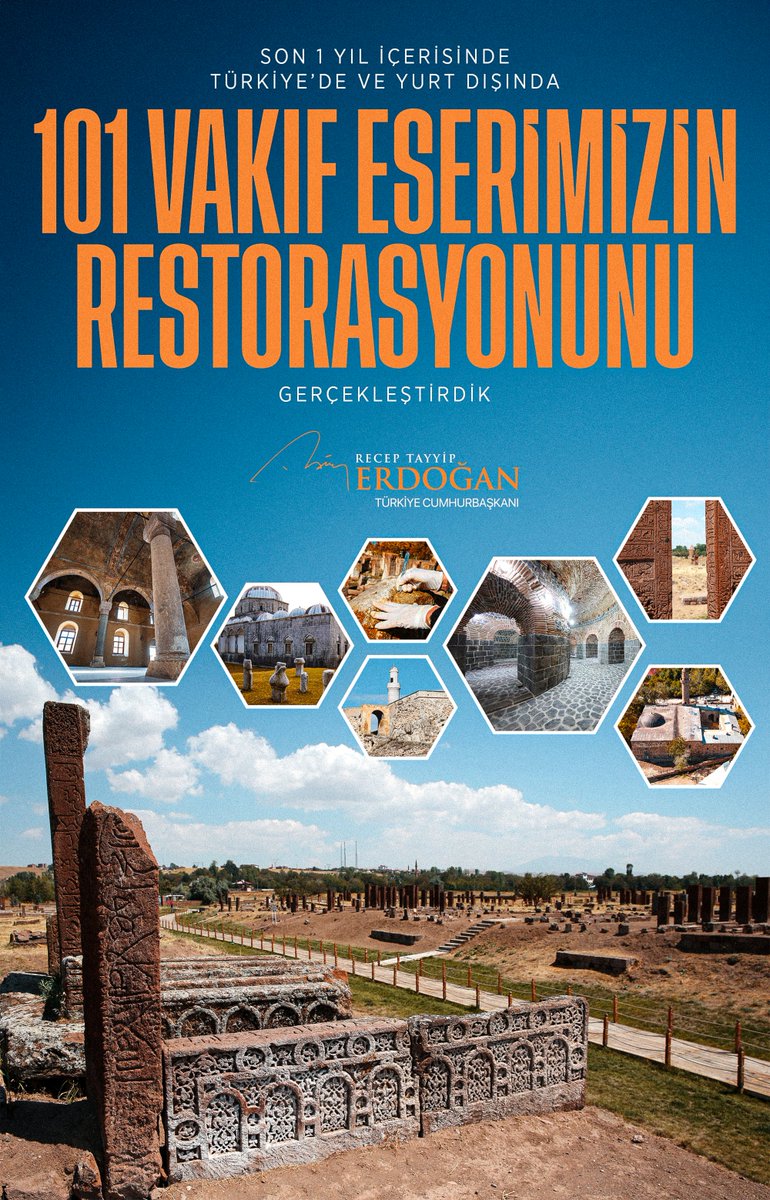 Türkiye'de ve Yurt Dışında Restorasyonu Tamamlanan 101 Vakıf Eseri Açıldı