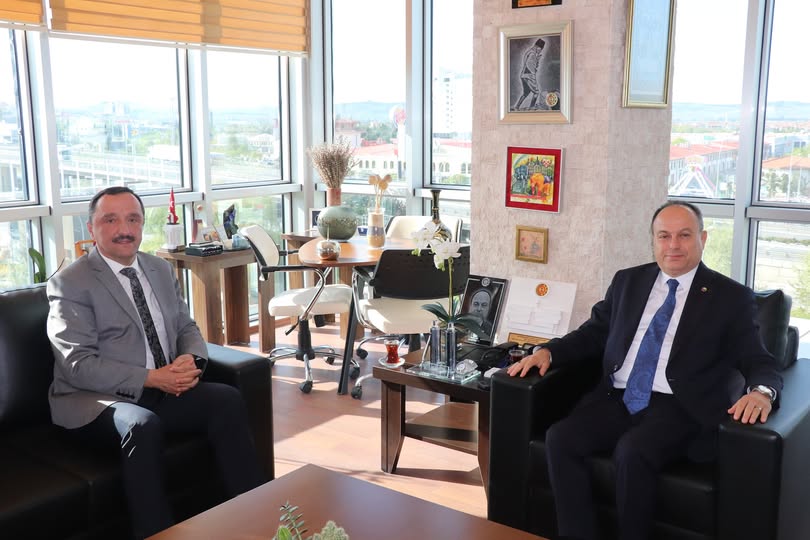 AFJET Genel Müdürü, Afyonkarahisar Ticaret ve Sanayi Odası Yönetim Kurulu Başkanı'nı Ziyaret Etti