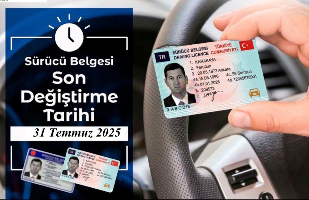 Eski Sürücü Belgesi Sahibi Vatandaşlara Önemli Uyarı: Son Kullanım Tarihi Yaklaşıyor