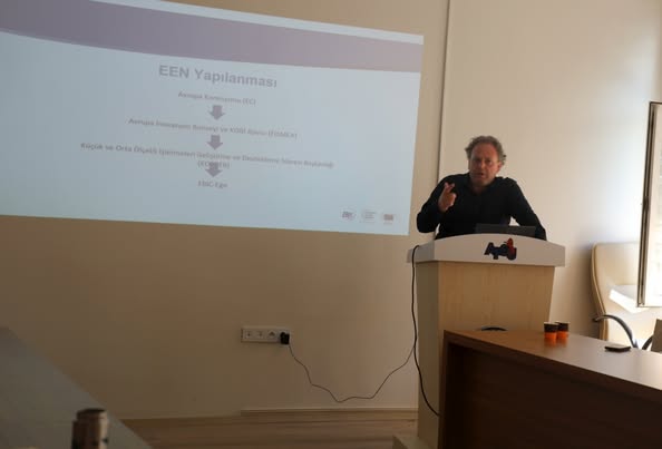 AFSÜ, Avrupa İşletmeler Ağı Semineriyle İş Dünyasına Yönelik Bilgilendirme Yaptı