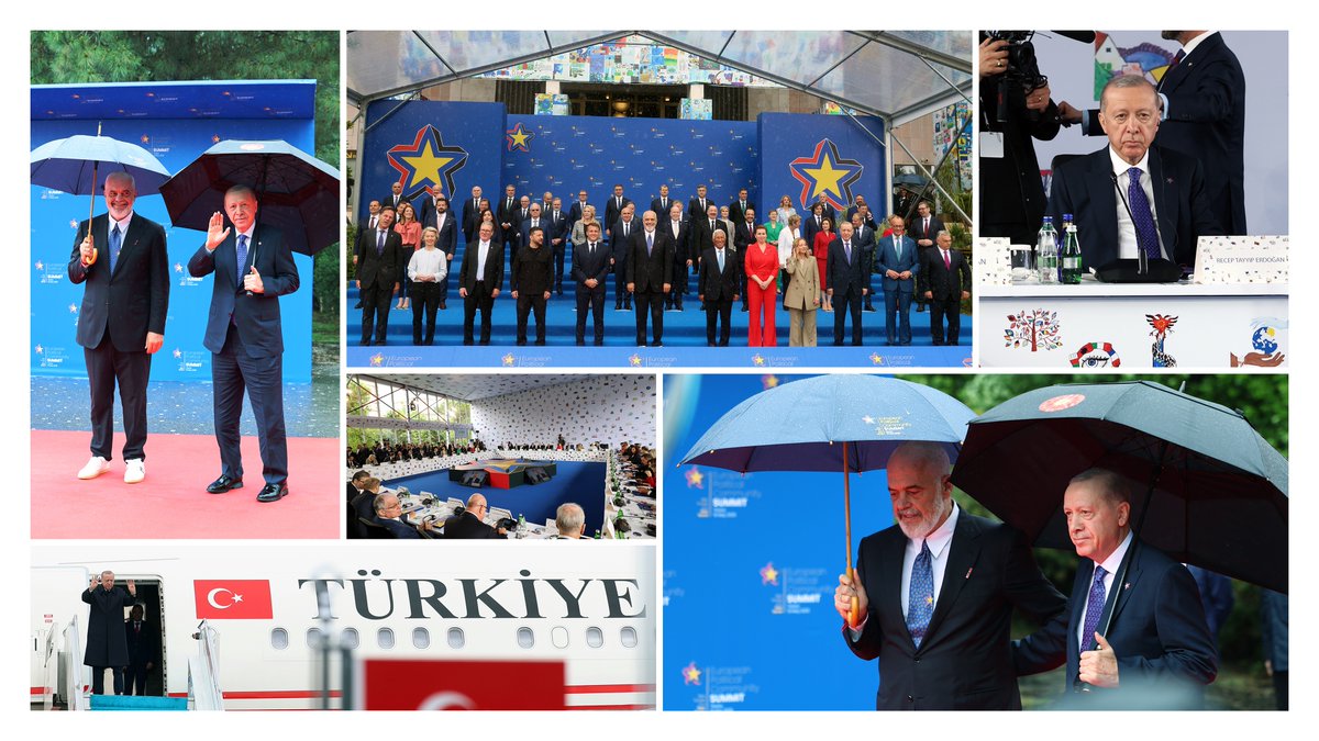 Erdoğan, Avrupa Siyasi Topluluğu Zirvesi'nde Kıta Vizyonunu Değerlendirdi