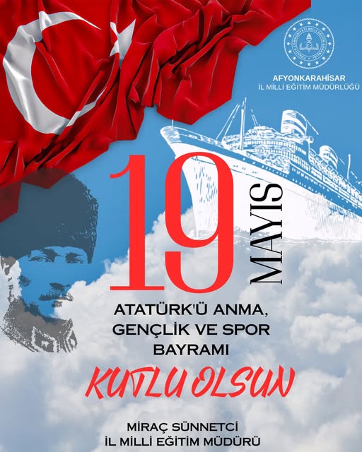 19 Mayıs Atatürk'ü Anma ve Gençlik ve Spor Bayramı Coşkunluğu Afyonkarahisar'da Yaşandı