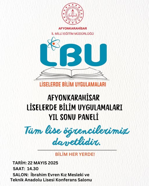 Afyonkarahisar'da Lise Öğrencilerine Yönelik Eğitim Çalışmaları Başlatıldı