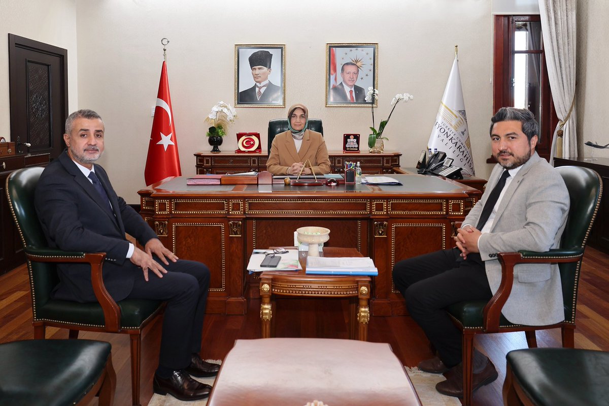 Afyonkarahisar Valisi Yiğitbaşı, Zafer Kalkınma Ajansı Yetkililerini Kabul Etti