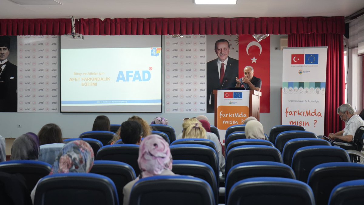 Afyonkarahisar'da Özel Gereksinimli Bireylere Afet Farkındalık Eğitimi Verildi