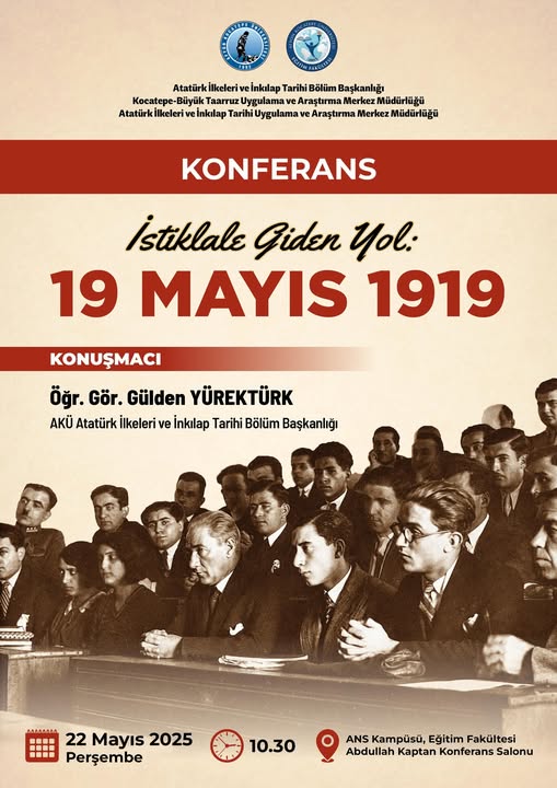 Afyon Kocatepe Üniversitesi'nde 19 Mayıs 1919 Anma Etkinliği Düzenlendi