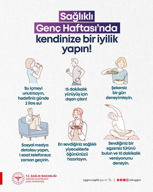 Afyonkarahisar'da Sağlıklı Gençlik Haftası Başladı