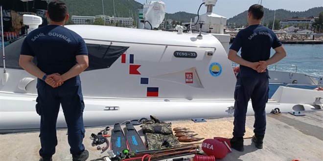Antalya Kemer'de Yasa Dışı Orfoz Avcılığına Büyük Ceza