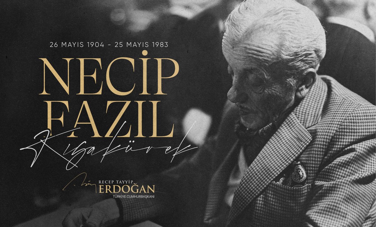 Necip Fazıl Kısakürek, Vefatının 42. Yıl Dönümünde Anıldı