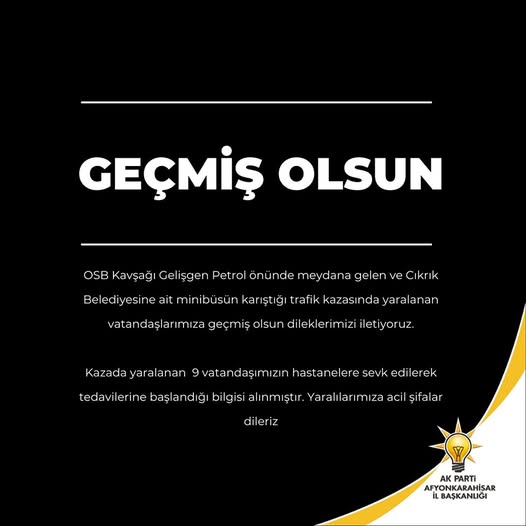 Afyonkarahisar'da Trafik Kazası: 9 Yaralı