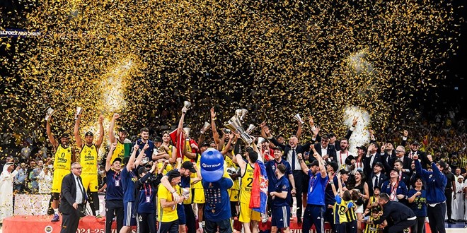 Fenerbahçe Beko, THY Euroleague Şampiyonu Oldu