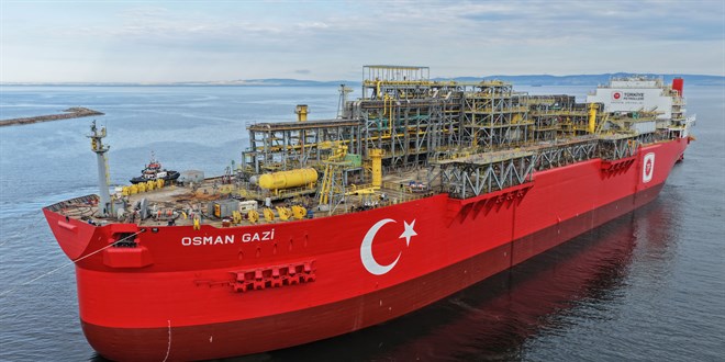 Osman Gazi Platformu Karadeniz Doğal Gaz Üretimini Artıracak