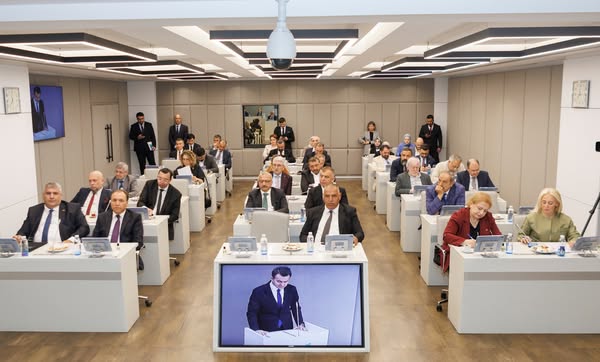Afyon Kocatepe Üniversitesi Rektörü İstanbul'da Basın İlan Kurumu Genel Kurul Toplantısında