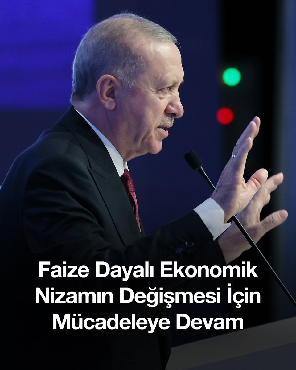 Erdoğan: Küresel Ekonomide İnsan Odaklı Bir Paradigma Dönüşümü Gerekiyor