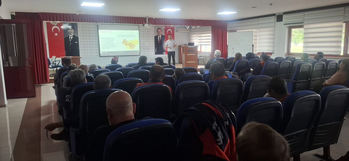 Afyonkarahisar AFAD Personeline Etik Eğitimi Verildi