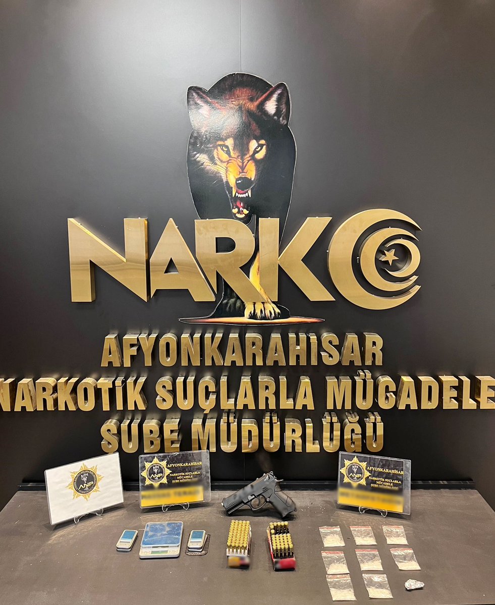 Afyonkarahisar'da Uyuşturucu Operasyonu: 402 Gram Uyuşturucu Ele Geçirildi