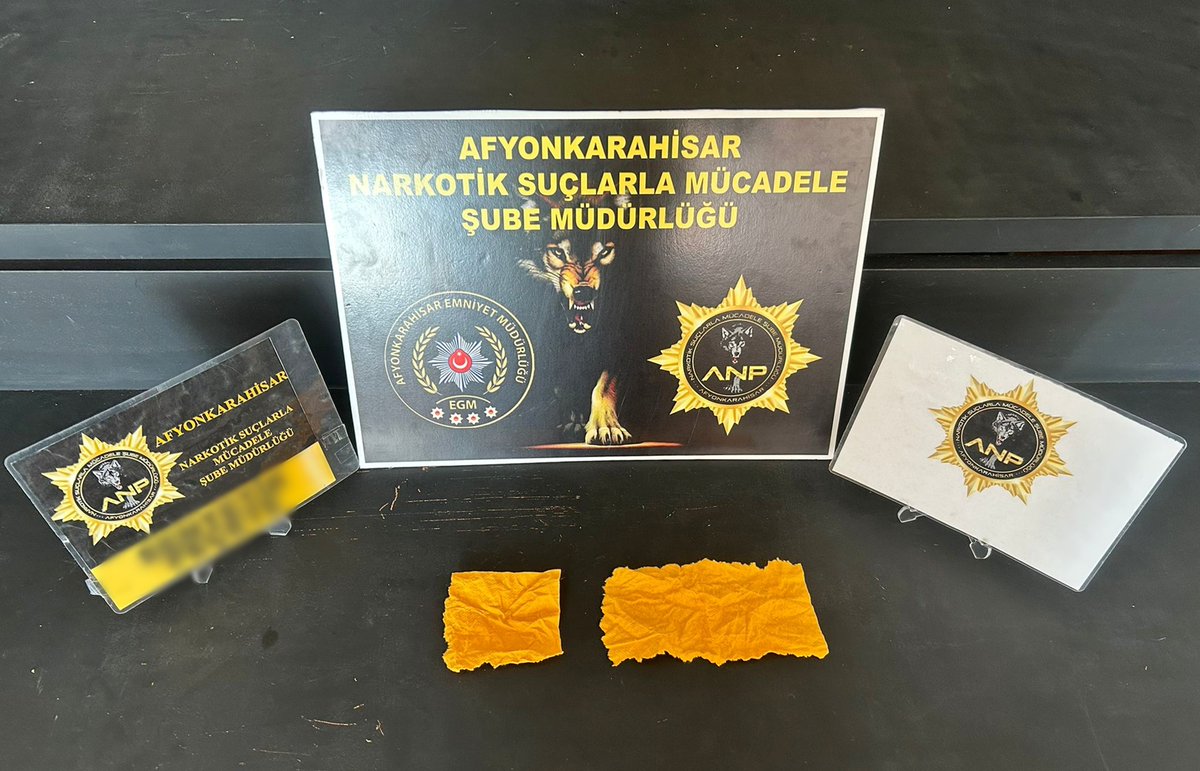 Afyonkarahisar'da Uyuşturucu Operasyonu: 3 Şüpheli Gözaltında